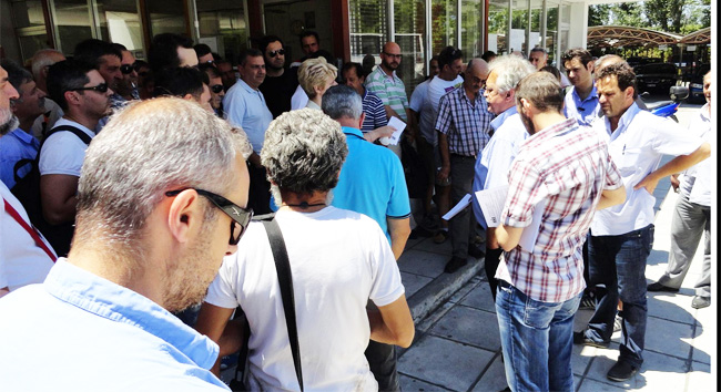 Περιοδεία του ευρωβουλευτή Σωτήρη Ζαριανόπουλου στο εργοστάσιο της ΕΒΖ στο Πλατύ Ημαθίας 