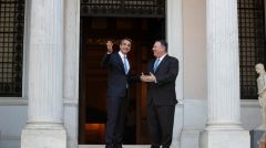 Συνάντηση Μητσοτάκη με Πομπέο