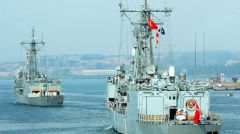 Τουρκικές φρεγάτες εχθές το βράδυ στη θαλάσσια περιοχή ανοιχτά της Κάσου μετά το πέρας ΝΑΤΟικής άσκησης