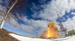 Η Ρωσία εκτόξευσε διηπειρωτικό πύραυλο εναντίον της Ουκρανίας, σύμφωνα με ουκρανικές αναφορές