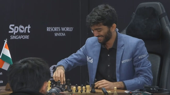 ΣΚΑΚΙ: Ο 18χρονος Ινδός Γκούκες Ντομαράτζου στέφθηκε ο νεότερος παγκόσμιος πρωταθλητής στην ιστορία