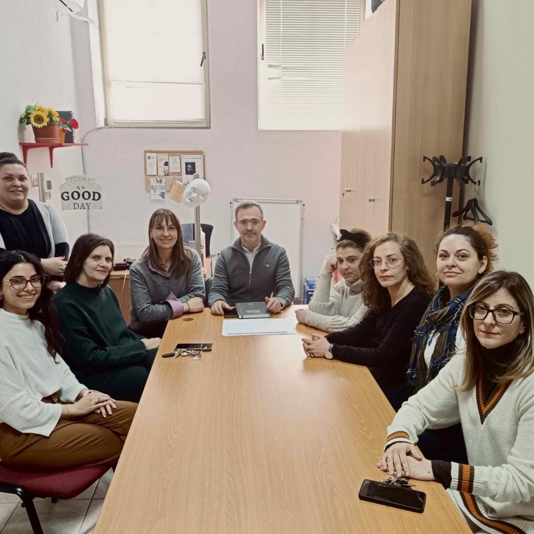 Συνάντηση μεταξύ της Διεύθυνσης Κοινωνικής Προστασίας και του Γραφείου Αντιμετώπισης Ενδοοικογενειακής Βίας 