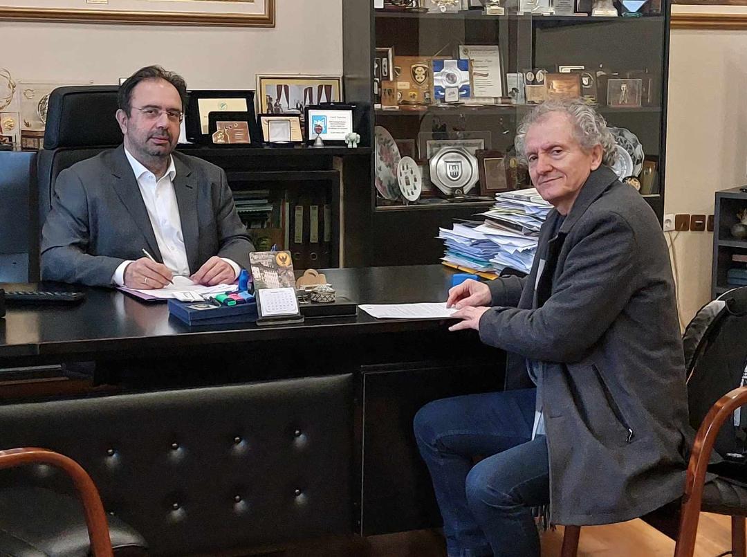 Υπογραφή σύμβασης «ΕΚΣΥΓΧΡΟΝΙΣΜΟΣ ΤΩΝ ΚΕΠ.ΕΡΓΑΣΙΕΣ ΑΝΑΚΑΙΝΙΣΗΣ ΤΩΝ ΚΕΠ»