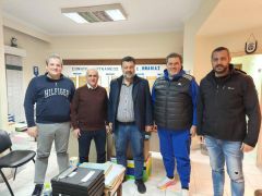 Συνάντηση με την διοίκηση της Ένωσης  Ποδοσφαιρικών Σωματείων Ημαθίας