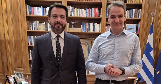 Συνάντηση Μπαρτζώκα με τον Πρωθυπουργό