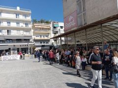 Πρωτομαγιάτικη συγκέντρωση του Εργατικού Κέντρου Ημαθίας στη Βέροια