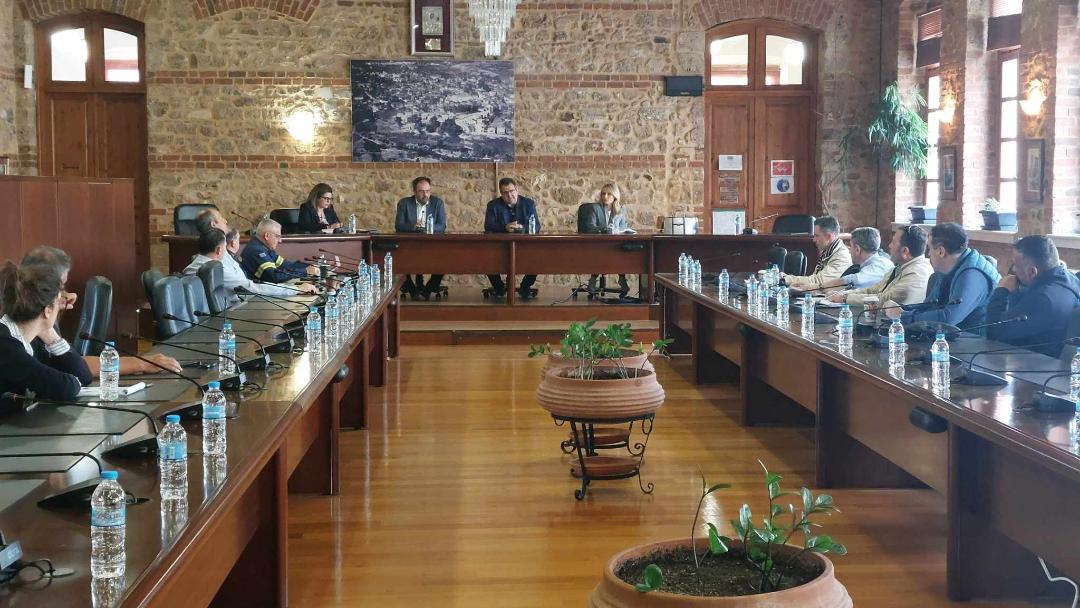 Σύσκεψη του Τοπικού Επιχειρησιακού Συντονιστικού Οργάνου Πολιτικής Προστασίας (Τ.Ε.Σ.Ο.Π.Π.) του Δήμου Βέροιας