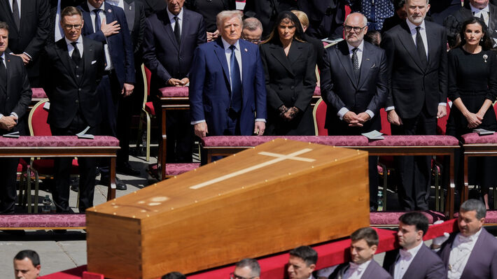 Κηδεύτηκε ο πάπας Φραγκίσκος