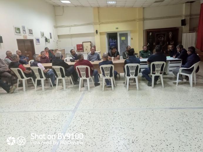 Σύσκεψη Αγροτικών Συλλόγων στο Μακροχώρι Ημαθίας