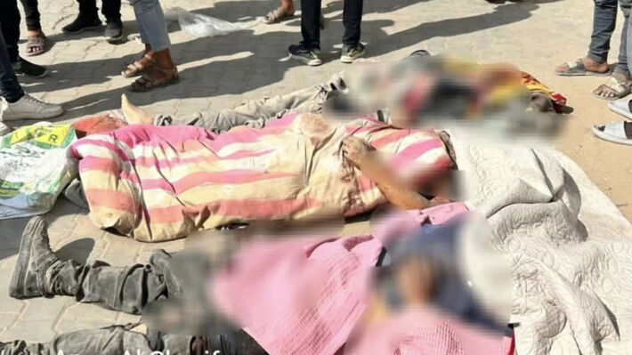 Δεκάδες εξαθλιωμένοι παλαιστίνιοι σφαγιάστηκαν σήμερα σε κέντρο «διανομής βοήθειας» στον διάδρομο Νετζαρίμ