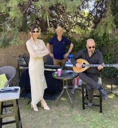 Στο Ξηρολίβαδο το Μουσικό Περίπτερο, με το σχήμα «Συμφωνία Τριών»