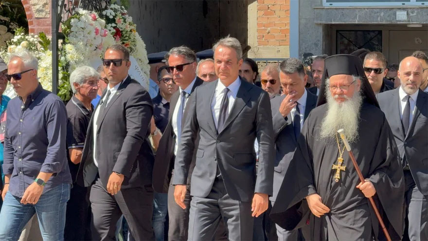 Απόστολος Βεσυρόπουλος: Παρουσία Μητσοτάκη η εξόδιος ακολουθία . Ποιοι πολιτικοί παραστάθηκαν στην κηδεία του