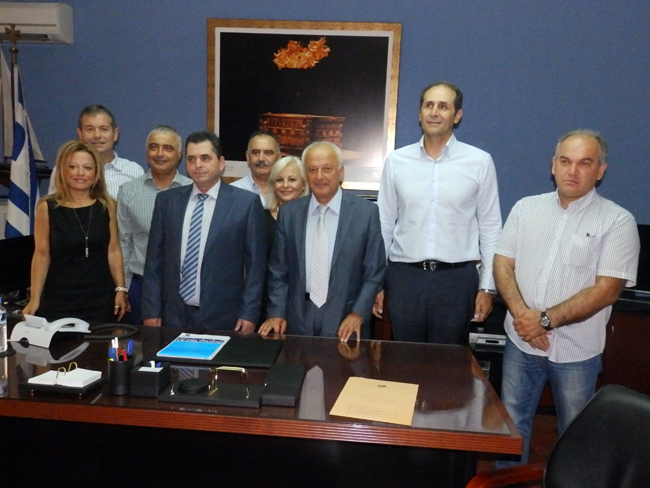 Τελετή παράδοσης παραλαβής στην Περιφερειακή Ενότητα Ημαθίας