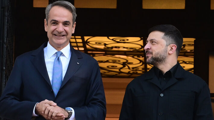 Κοινή δήλωση του Μητσοτάκη με το ευρωατλαντικό ανδρείκελο για «εγγυήσεις ασφαλείας» και κοινές στρατιωτικές ασκήσεις