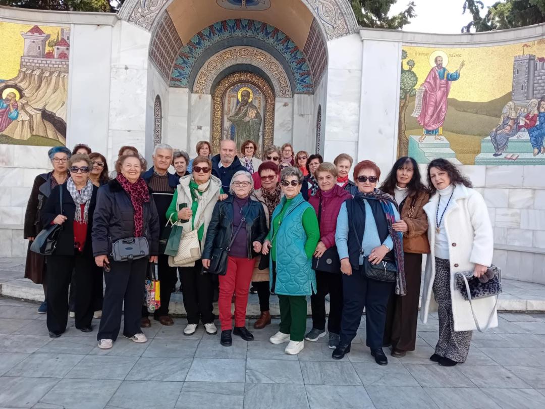 Εκπαιδευτική Περιήγηση των ΚΑΠΗ-«Ιστορικά μονοπάτια της Βέροιας»