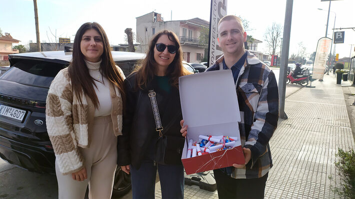 Εξόρμηση για το δώρο Χριστουγέννων από το νεοσύστατο Συνδικάτο Εργατοϋπαλλήλων Τουρισμού και Επισιτισμού Ημαθίας