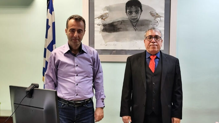 Συνάντηση της Ένωσης Δικαστών και Εισαγγελέων με τον πρέσβη της Βενεζουέλας