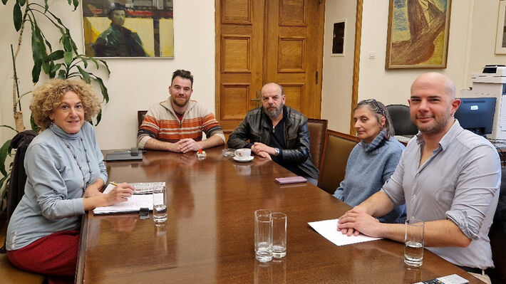 Συνάντηση αντιπροσωπείας του ΚΚΕ με τον Πανελλαδικό Σύλλογο Επιτυχόντων του ΑΣΕΠ