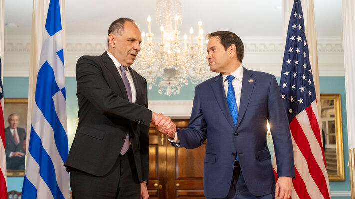 Τηλεφωνική επικοινωνία Γ. Γεραπετρίτη με τον Μ. Ρούμπιο για «διεθνείς και περιφερειακές εξελίξεις στην ευρύτερη Μ. Ανατολή» και Στρατηγικό Διάλογο