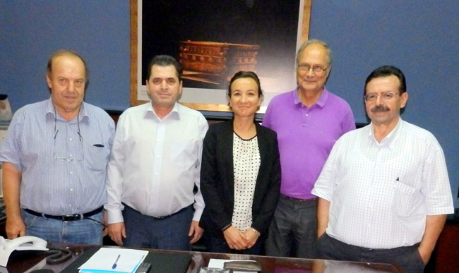 Συνάντηση αντιπροσωπείας της Α.R.E.F.H.L με τον αντιπεριφερειάρχη Ημαθίας