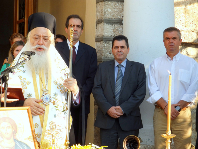 Στον αγιασμό του 1ου Λαππείου Γυμνασίου Νάουσας βρέθηκε ο αντιπεριφερειάρχης Ημαθίας κ.Κώστας Καλαϊτζίδης
