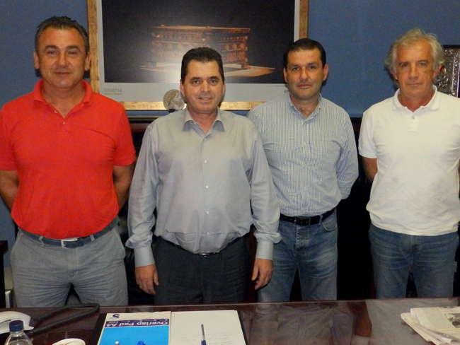 Ενημερωτική συνάντηση με το προεδρείο του Αγροτικού Συλλόγου Γεωργών Βέροιας είχε ο αντιπεριφερειάρχης