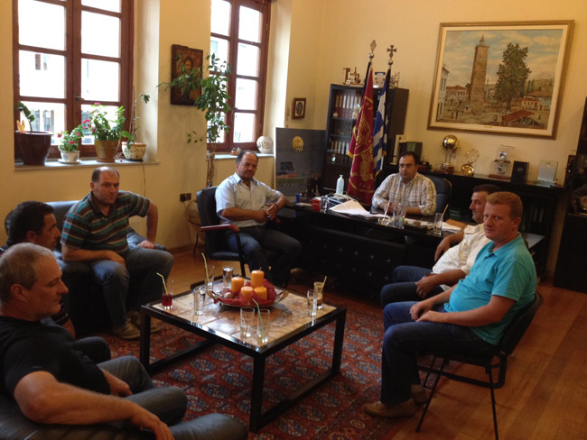  Συνάντηση Δημάρχου με κτηνοτρόφους για το θέμα της εξισωτικής αποζημίωσης  