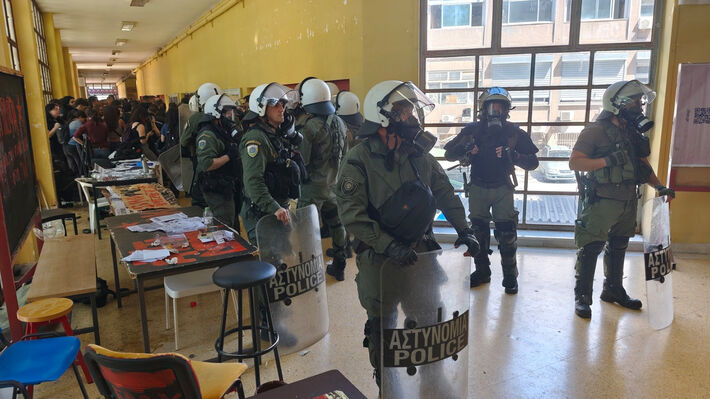 Νέο επεισόδιο έντασης της κρατικής καταστολής στο ΑΠΘ