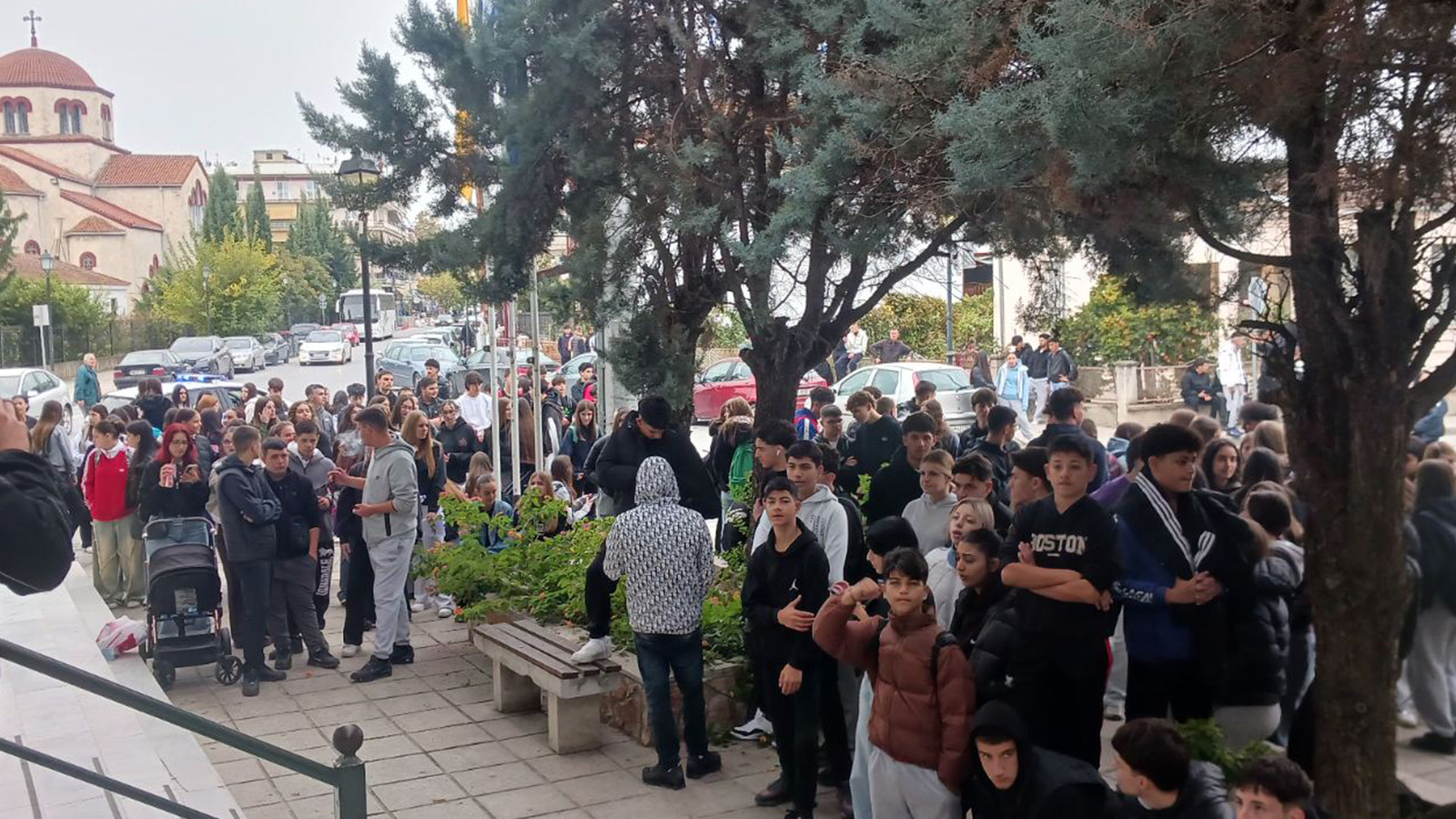Κινητοποίηση μαθητών στην Αλεξάνδρεια