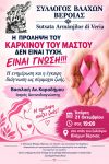 Ενημερωτική εκδήλωση για τον καρκίνο του μαστού από τον ΣΒΒ