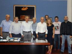 Εθιμοτυπικές ευχετήριες επισκέψεις συλλόγων και φορέων στον αντιπεριφερειάρχη Ημαθίας κ.Κώστα Καλαϊτζίδη