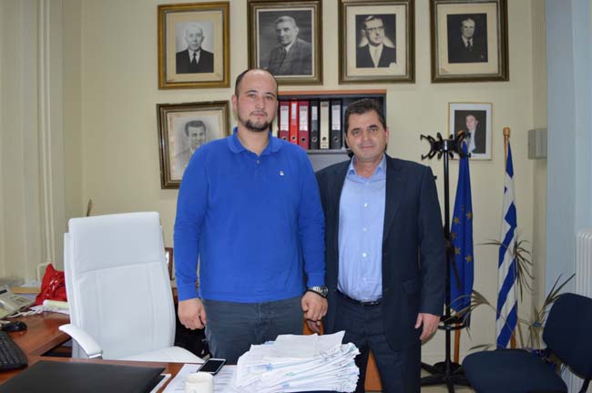 Συνάντηση για το Νοσοκομείο της Νάουσας είχε ο Αντιπεριεφεριάρχης