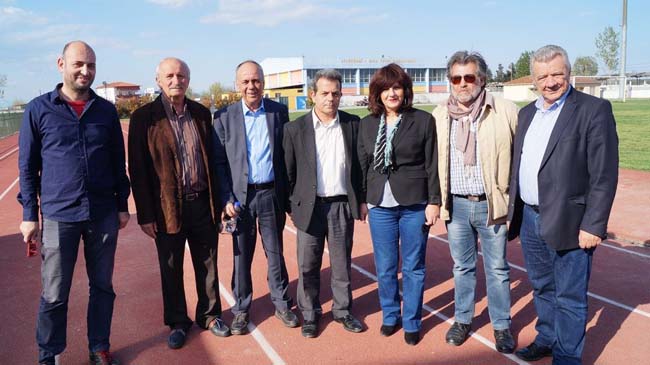 ΕΠΙΣΚΕΨΗ ΤΟΥ  ΓΕΝΙΚΟΥ ΓΡΑΜΜΑΤΕΑ ΑΘΛΗΤΙΣΜΟΥ  ΙΟΥΛΙΟΥ ΣΥΝΑΔΙΝΟΥ ΣΤΟ ΝΟΜΟ ΗΜΑΘΙΑΣ