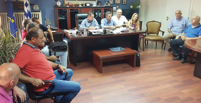 Ευρεία σύσκεψη στην Π.Ε Ημαθίας για την «τάφρο 66»