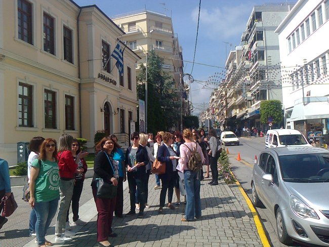 Βέροια: Κινητοποίηση εργαζόμενων στους δημοτικούς παιδικούς σταθμούς 