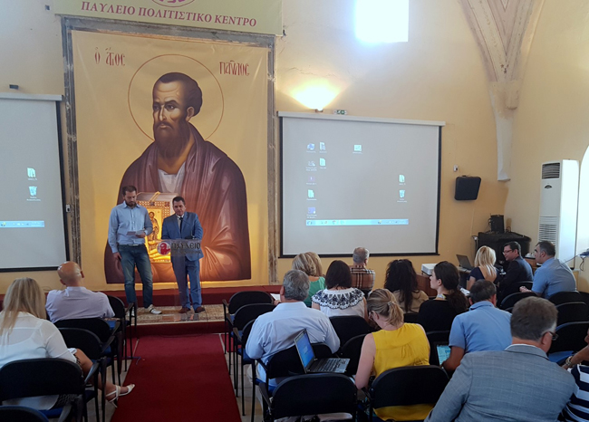 Τους Ευρωπαίους εταίρους του προγράμματος της ΠΜΚ «Στα Βήματα του Αποστόλου Παύλου υποδέχτηκε ο αντιπεριφερειάρχης