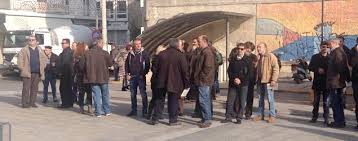 Πικετοφορία του ΠΑΜΕ στη Βέροια για το Ασφαλιστικό