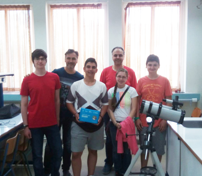 ΔΙΑΚΡΙΣΗ ΤΟΥ 6ΟΥ ΓΥΜΝΑΣΙΟΥ ΒΕΡΟΙΑΣ ΣΕ ΕΥΡΩΠΑΙΚΟ ΔΙΑΓΩΝΙΣΜΟ ΑΣΤΡΟΝΟΜΙΑΣ!