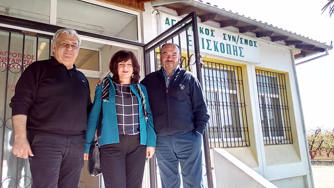 Επίσκεψη κλιμακίου του ΣΥΡΙΖΑ στον Α.Σ. Επισκοπής