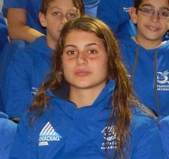 Χρυσή Πανελληνιονίκης η Φανή-Στυλιανή Αντωνιάδου στους Σχολικούς Αγώνες