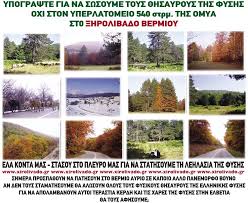 ΟΧΙ στο υπερλατομείο στο Ξηρολίβαδο