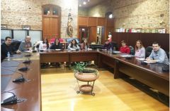 Συνάντηση 15μελους 3ου Γυμνασίου Βέροιας με τη Δημοτική Αρχή