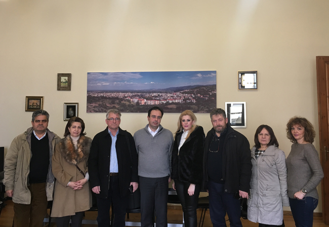 Επίσκεψη του Συλλόγου Βλάχων στο Δήμαρχο Βέροιας 