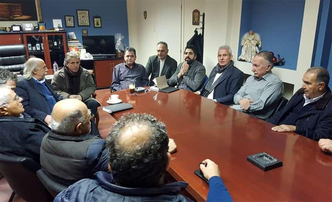 Σύσκεψη Καλαϊτζίδη με τους προέδρους των ΤΟΕΒ Ημαθίας