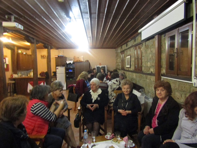 Συλλόγου Βλάχων Βέροιας: Κοπή πίτας γυναικών 