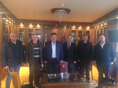  ΜΕ ΤΟΝ ΕΜΠΟΡΙΚΟ ΑΚΟΛΟΥΘΟ ΤΗΣ ΤΟΥΡΚΙΑΣ ΣΥΝΑΝΤΗΘΗΚΕ Ο ΠΡΟΕΔΡΟΣ ΤΟΥ ΕΠΙΜΕΛΗΤΗΡΙΟΥ  ΗΜΑΘΙΑΣ