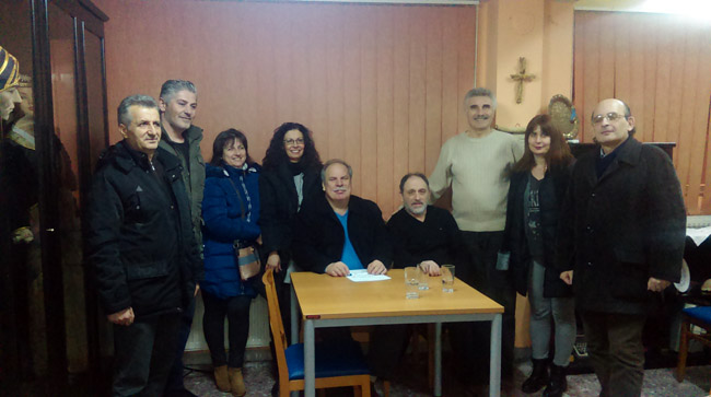 Παρουσιάστηκε στην Καλλιθέα της Βέροιας το νέο βιβλίο του Αλέκου Χατζηκώστα