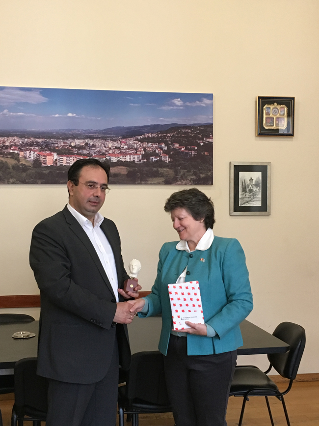 Συνάντηση Δημάρχου Βέροιας με Σύμβουλο της Πρεσβείας του Καναδά 