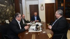 Συνάντηση του ΓΓ της ΚΕ του ΚΚΕ, Δ. Κουτσούμπα, με τον υπουργό Εξωτερικών, Ν. Κοτζιά