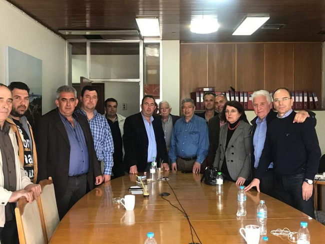 Ενημέρωση για αγροτικά ζητήματα απο τοπικούς βουλευτές του ΣΥΡΙΖΑ